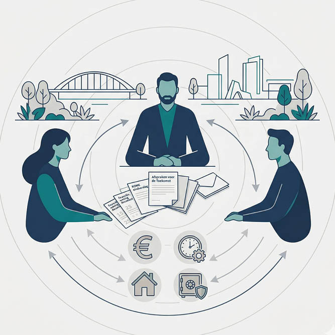 Mediator in Arnhem nodig? Ontdek hoe je overzicht krijgt en samen goede afspraken maakt bij scheiding.