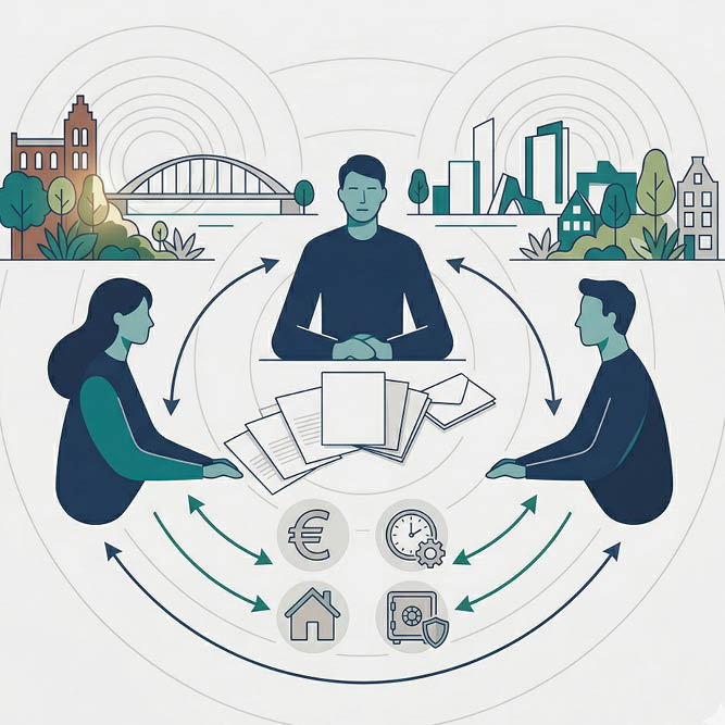 Scheiden Nijmegen? Ontdek hoe je overzicht krijgt, duidelijke keuzes maakt en je scheiding stap voor stap goed regelt.